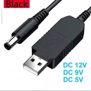 Aquí está la solución para los días sin corriente  en casa, 📦 Cable USB 5V → 9V y 12V - Img 55571203