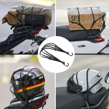 Pulpo Elástico 4 en 1 Reforzado para Moto y Bicicleta - Img 122035376