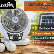Ventilador Recargable 4 en 1 - Img 56567533