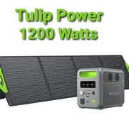 ESTACIÓN DE ENERGÍA TULIP POWER 1200W + PANEL SOLAR 200W (ls) - Img 49952657