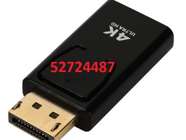 Adaptadores NUEVOS - TODO X $8 (DP-HDMI, DVI-VGA) - 52724487 - Img 55417167