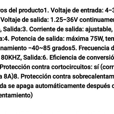 Modulo XL4015 regulador de voltaje y corriente - 4/5