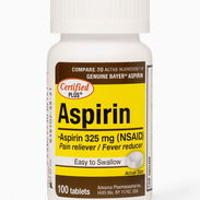 🩺 Alivia el dolor y reduce la fiebre con Aspirina 325 mg. 100 tabletas fáciles de tomar 📞 53024662 - Img 51666873