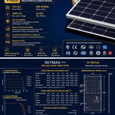 Panales solares 630 watts - 2/2