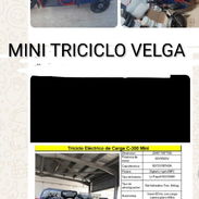 Mini Triciclo Velga - Img 56157056