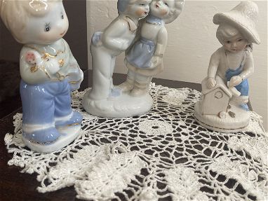 vendo tres piezas de niños de porcelana antigua - Img main-image-45576159