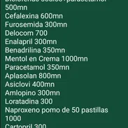 Metronidazol, cartopril y furocemida en tableta - Img 55462162