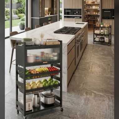 🚨Estante grande de cocina con gabinete F 85 - Img 123251553