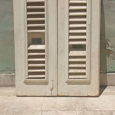 Hojas de ventana de madera tipo francesa. - Img 121227736