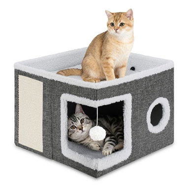 Casa para Gatos con Rascador / Dos modelos - 4/9