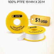 Ö_ TEFLÓN S.P.C 100% PTFE 19 MM X 20 M - Img 57625555