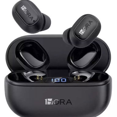 Audifonos inalambricos marca Marca 1Hora AUT214 24 horas de autonomia garantia ORIGINAL NO SE VENDE COPIA VARIOS MODELOS - Img 119595808