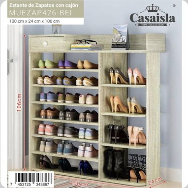 Zapateras de madera - 5/5