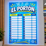Letrero para productos y precios - Img 57792982