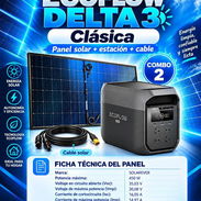 📈Ecoflow delta 3 classic + panel de 450w y cable de 10mts - Img 58335784