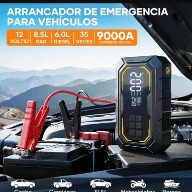 Arrancador de baterías e inflador de neumáticos - 2/9
