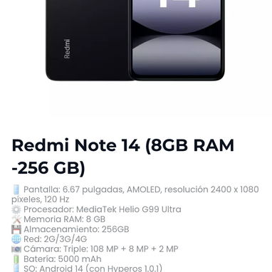 Movil samsung y Xioami 0km sellados caja garantía 30 dias x escrito y la gama alta 10 dias tdo global sellado - Img 124084144