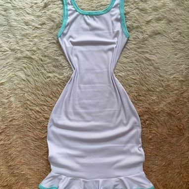 Vestidos cortos de vuelo combinados - 4/6