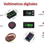 🔋VOLTÍMETROS DIGITALES PARA MOTO ELÉCTRICA 🛵⚡️ - Img 57649702