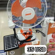 Ventilador recargable Saco: Modelo portátil. — 35.00 USD - Img 55132497