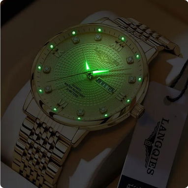 - Reloj Elegante Automático 42mm  LANGQIES - Img 122483038