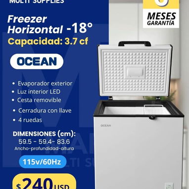 Neveras/Freezer marca OCEAN - 2/5