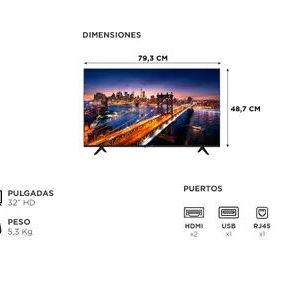 Televisor philco 32 pulgadas - Img 123771452