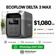 Ecoflow Delta 3 Max 2048Wh - Planta Eléctrica para Apagones - Eco Flow - Img 56825646