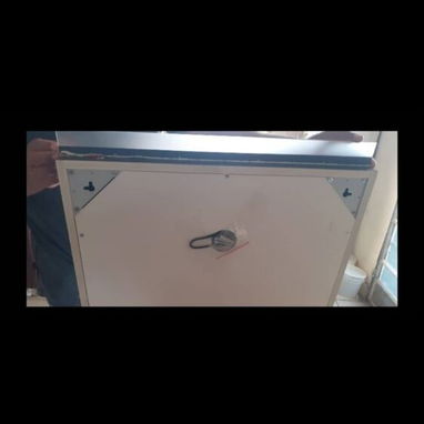 Set de baño: lavamanos tipo encimera con llave mezcladora y herrajes, gavetero y 2 espejos con Luces LED - Img 124958244