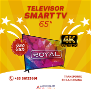Televisor de 65" Smart TV Royal 4K WiFi - Img 45662063