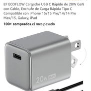 📦Cargador EF ECOFLOW USB-C 20W GaN 🏷️$25 ⚡ Potencia de carga rápida de hasta 20W. 🔌 Puerto USB-C. Mensajeria gratis - Img 56407807