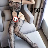 Lenceria enteriza color negra unica talla - Img 56191691