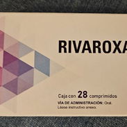 RIVAROXABAN de 20mg. Tratamiento para 1/2 año. Blister sellados de 14 pastillas. Comprados en Farmacias de México. - Img 52555376