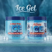 Ice Gel Frío Antiflamatorio Alivio inmediato de dolores Frío terapéutico frasco grande 235 g - Img 54613543