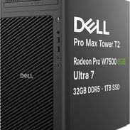 Dell Pro Max Tower T2 FCT2250, AMD Radeon PRO W7500 8 GB, Intel Ultra 7 265 - Img 57252556