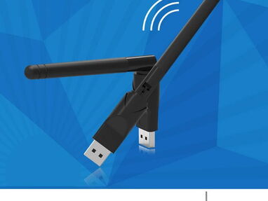 Adaptador WiFi Marca Ranlik por USB - Antena 5dbi -150m de alcance con visibilidad directa -1200Mbps-59361697- N.vedado_ - Img 62883867