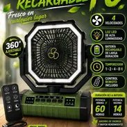 VENTILADOR RECARGABLE F6 ORIGINAL - Img 57627884