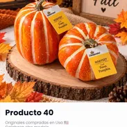 🎃Adornos con diseños de calabazas para decoración de Haloween 🎃 Elegantes y exclusivas piezas 🇺🇲 ORIGINAL - Img 58020628
