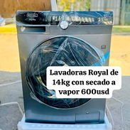 Lavadora con secado a vapor Royal 14kg - Img 54983656