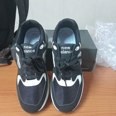 Tenis Negros Blancos Deportivos Unisex Suela Goma Alta VPT# - 3/7