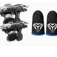 Kit PRO SUMAXPRO F4+dedal para PUBG Gatillos marca: Sensibilidad: SUMAXPRO F4 Para juegos móviles (PUBG, Free Fire, COD - Img 57850788