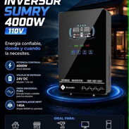 Inversor Sumry 4000w 110v Precio 480 USD con transporte incluido y 7 días de garantía ✅ - Img 57160806