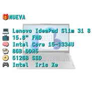 LAPTOP 🎁NUEVA📦CAJA, Lenovo IdeaPad (82X700EDUS), 15.6" FHD 300nits, Intel Core i5-1334U, 8GB DDR5, Iris Xe, 512GB, 10H - Img 57783102