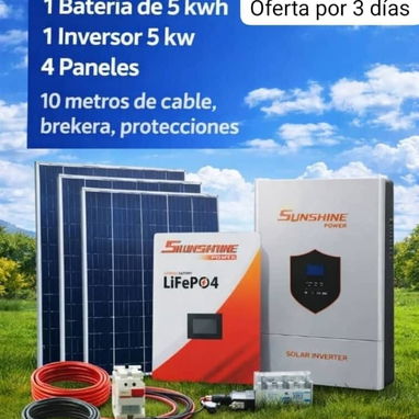 Paneles y inversores - 6/7