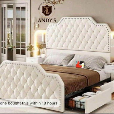 Cama Queen con mesitas de noche incluido - 2/2