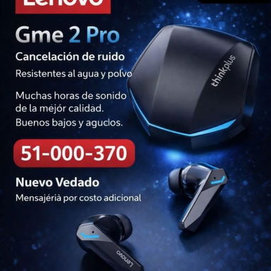Audífonos Lenovo Game 2Pro exclusivos por su precio y calidad. Todos nuestros clientes están satisfechos - 2/6