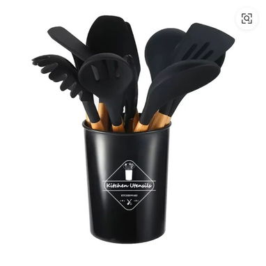 Juego de utensilios de silicona - Img 125325834