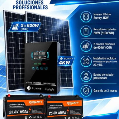 Kit Solares 4 modalidades . Ver foto ahí verá precios y detalles - 3/4