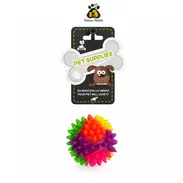 JUGUETE PARA PERROS/PELOTA MORDEDORA CON PINCHOS Y SONIDO - Img 56457880