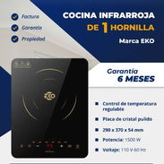 COCINA INFRARROJA 1500W EKO 🚘 ENVÍO GRATIS - Img 53197313